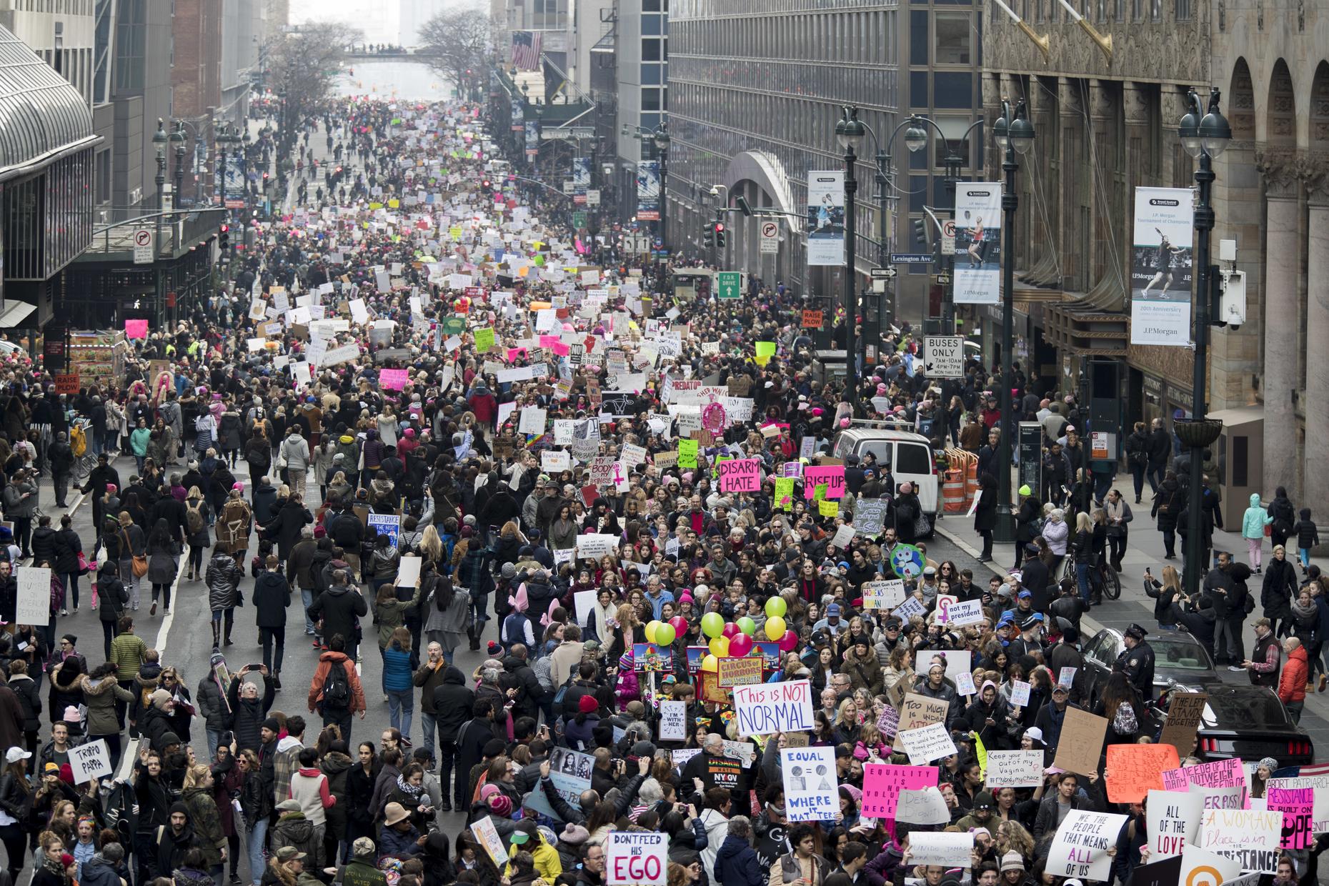 From NY To DC And Beyond, Hundreds Of Thousands Take To The Streets To ...