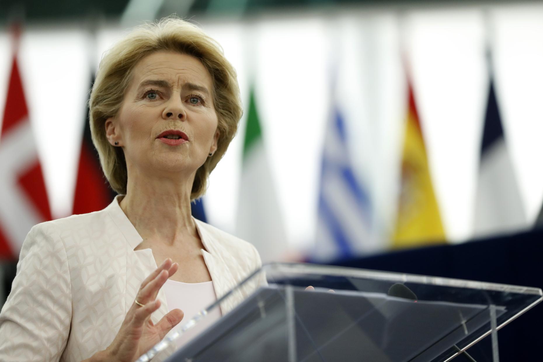 European Commission Elects Ursula Von Der Leyen As First Female   AP 19197264673657 