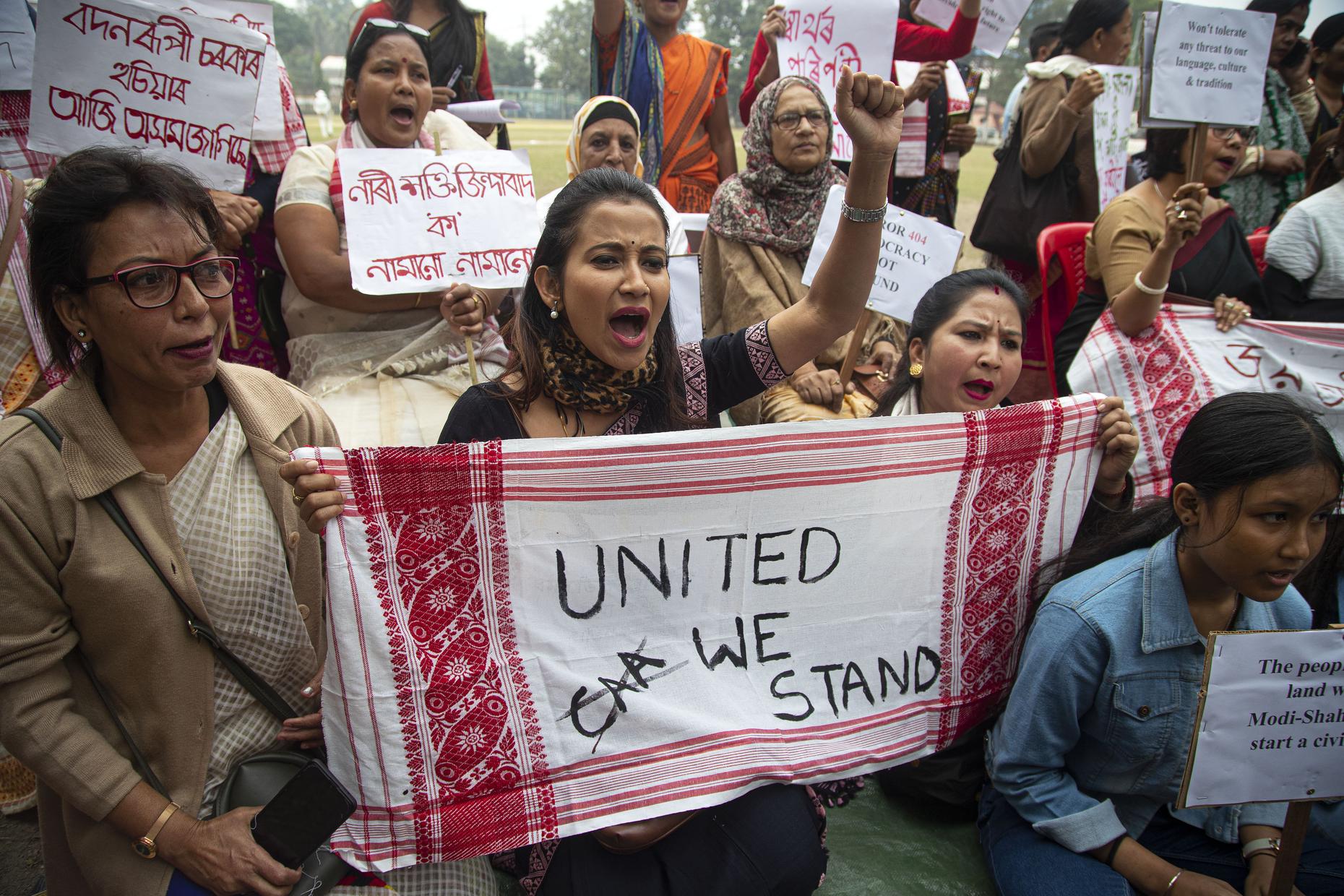 Women Are Leading Protests Against Controversial Citizenship Law In India The Takeaway Wnyc