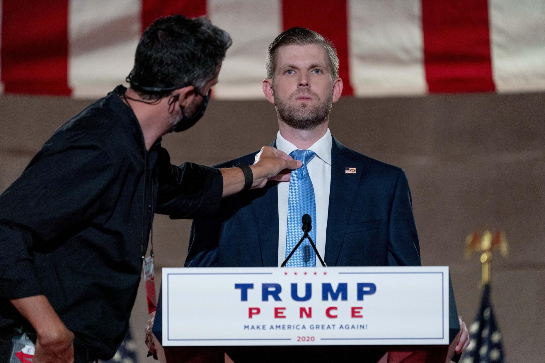 Eric Trump Makes Time To Stump For His Dad, But Not To Speak With New ...