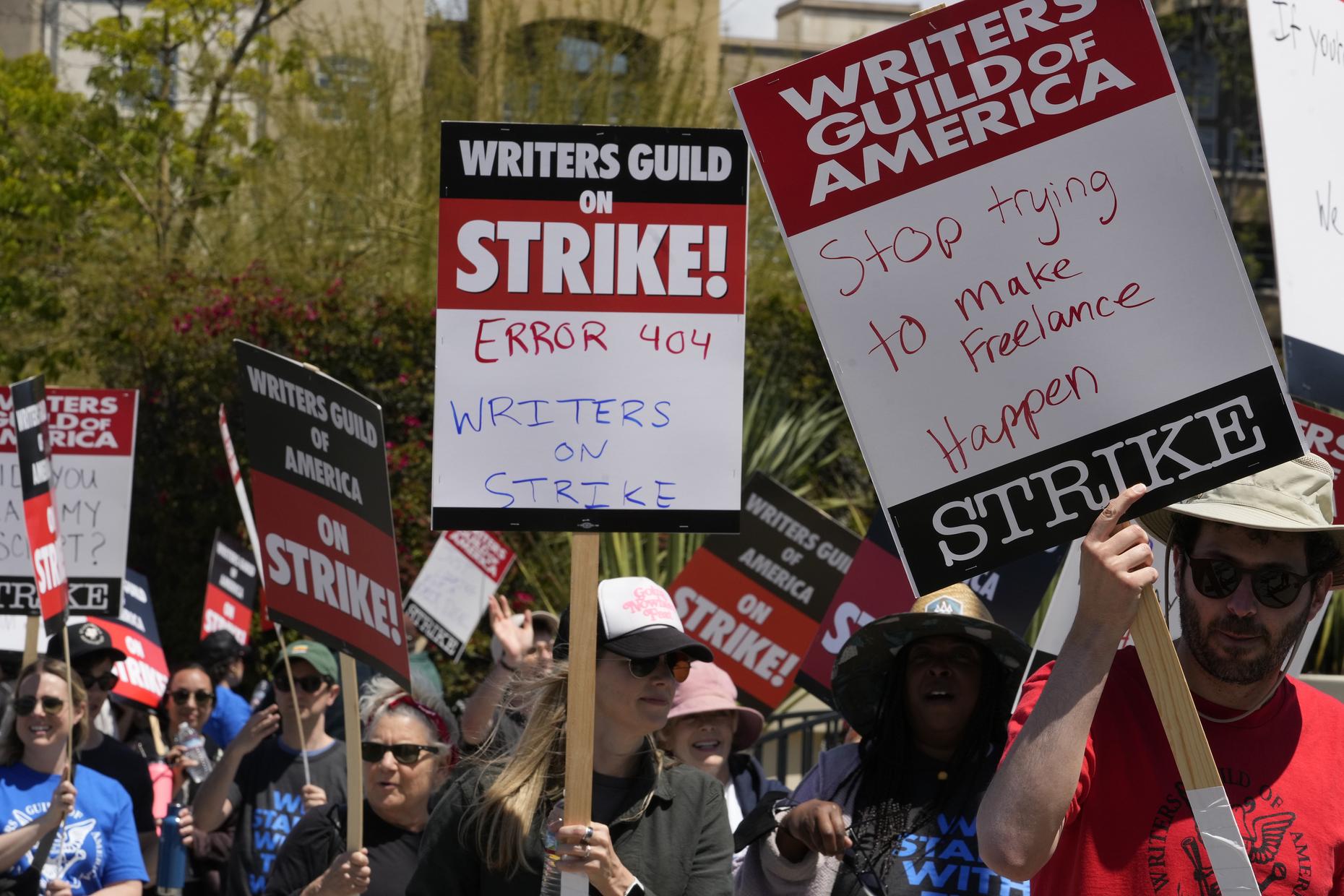 Debunking Myths About the Writers' Strike On the Media WNYC Studios