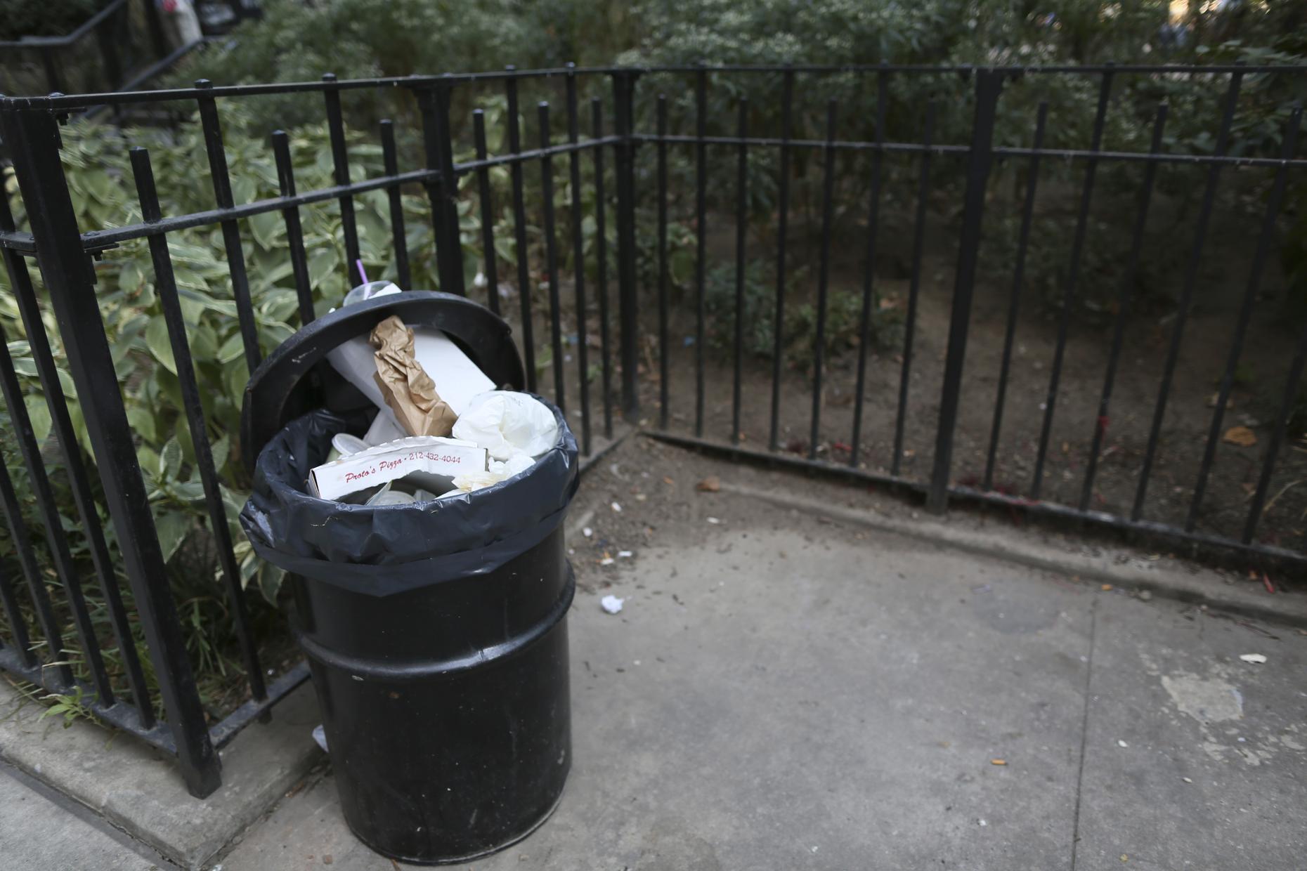 The City's First Official Residential Trash Can | The Brian Lehrer Show