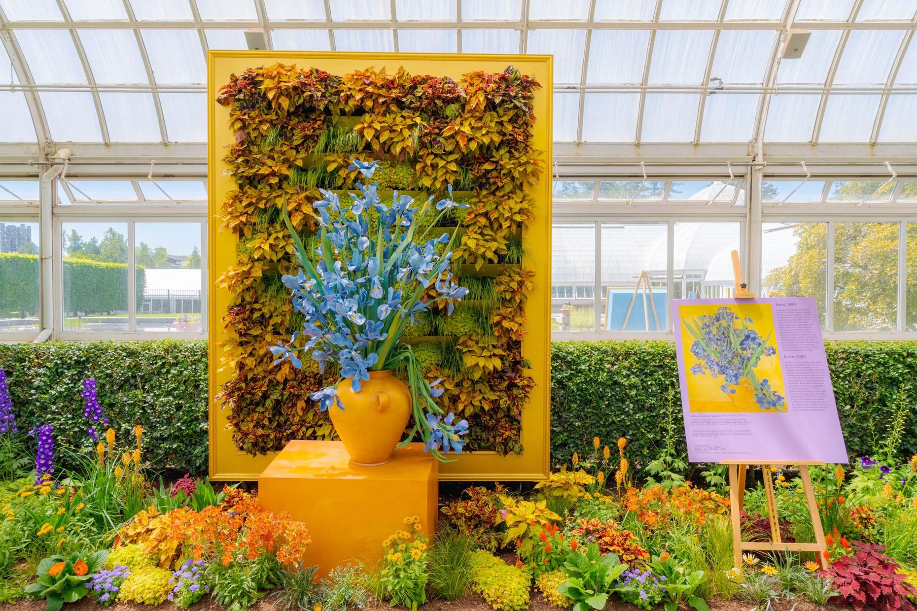 Van Gogh s Flowers Brought To Life At The New York Botanical Garden van-gogh-s-flowers-brought-to-life-at-the-new-york-botanical-garden