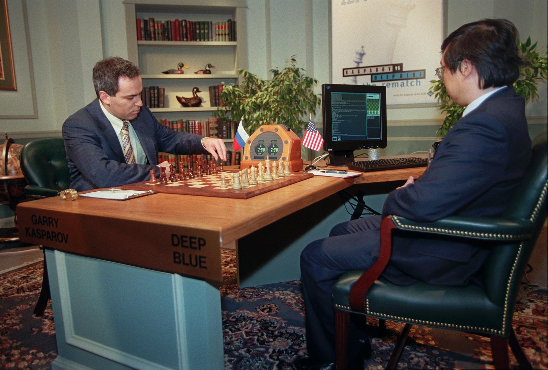 Garry Kasparov and the game of artificial intelligence