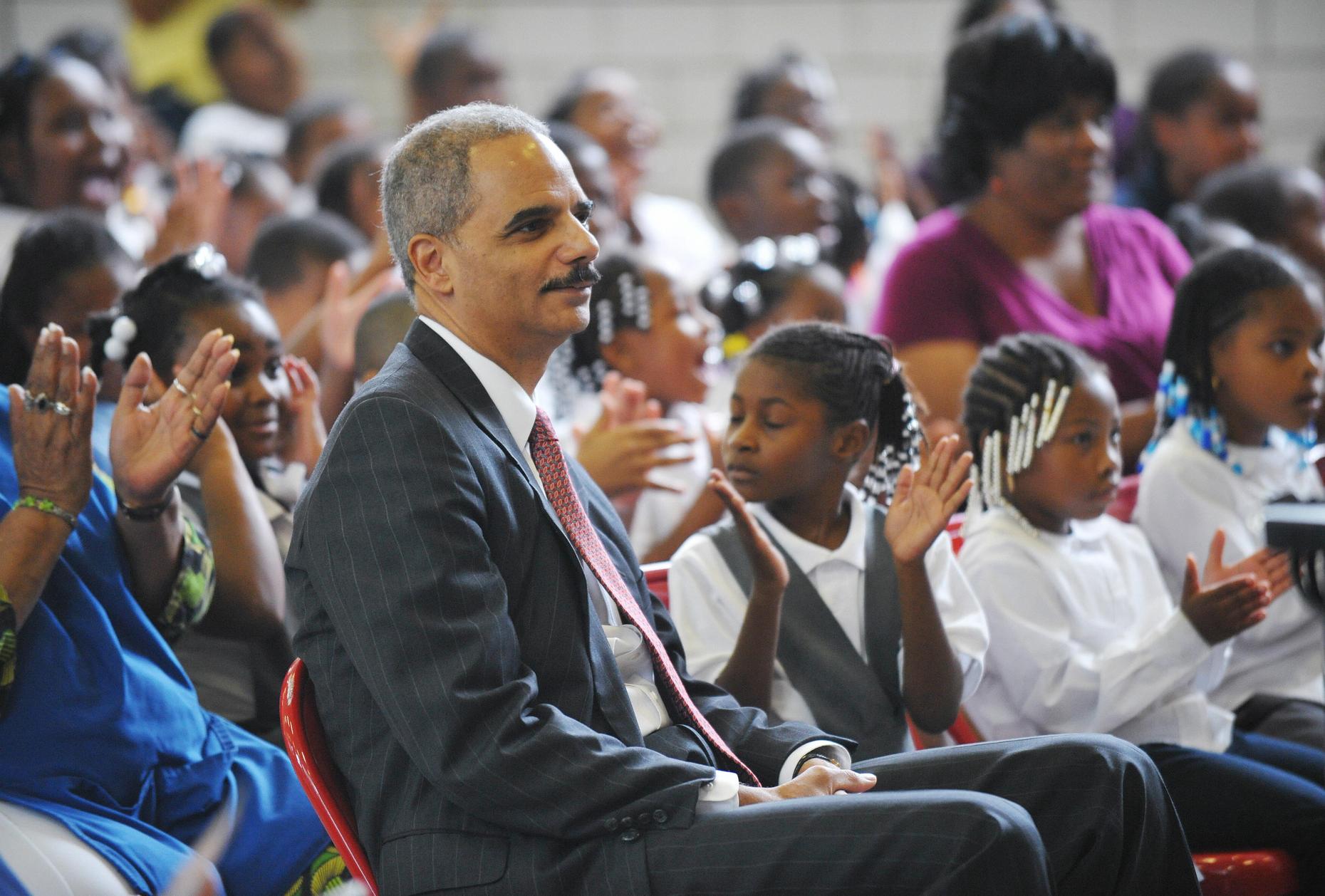 What Eric Holder Learned From Attending Segregated Schools WNYC New