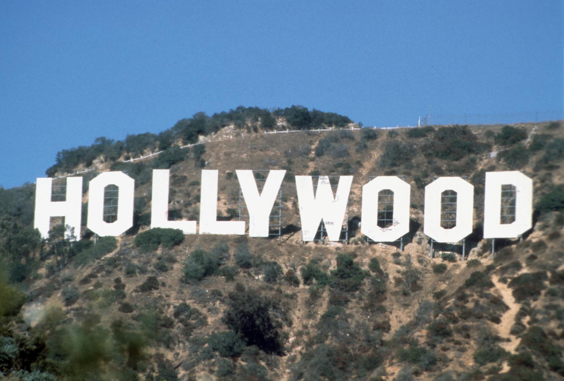 Буквы Голливуд