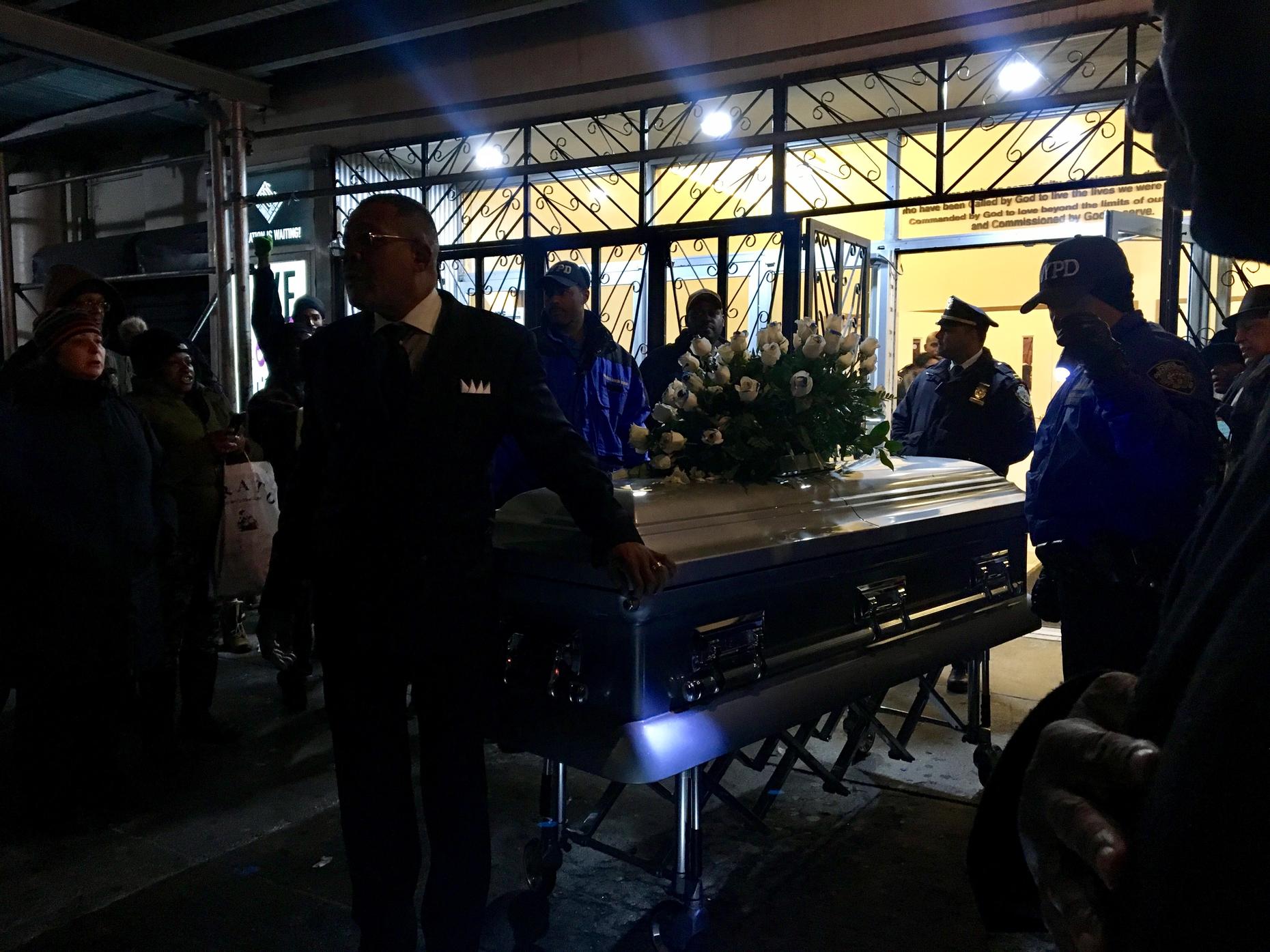 Hundreds Attend Erica Garner Funeral | WNYC | New York Public Radio