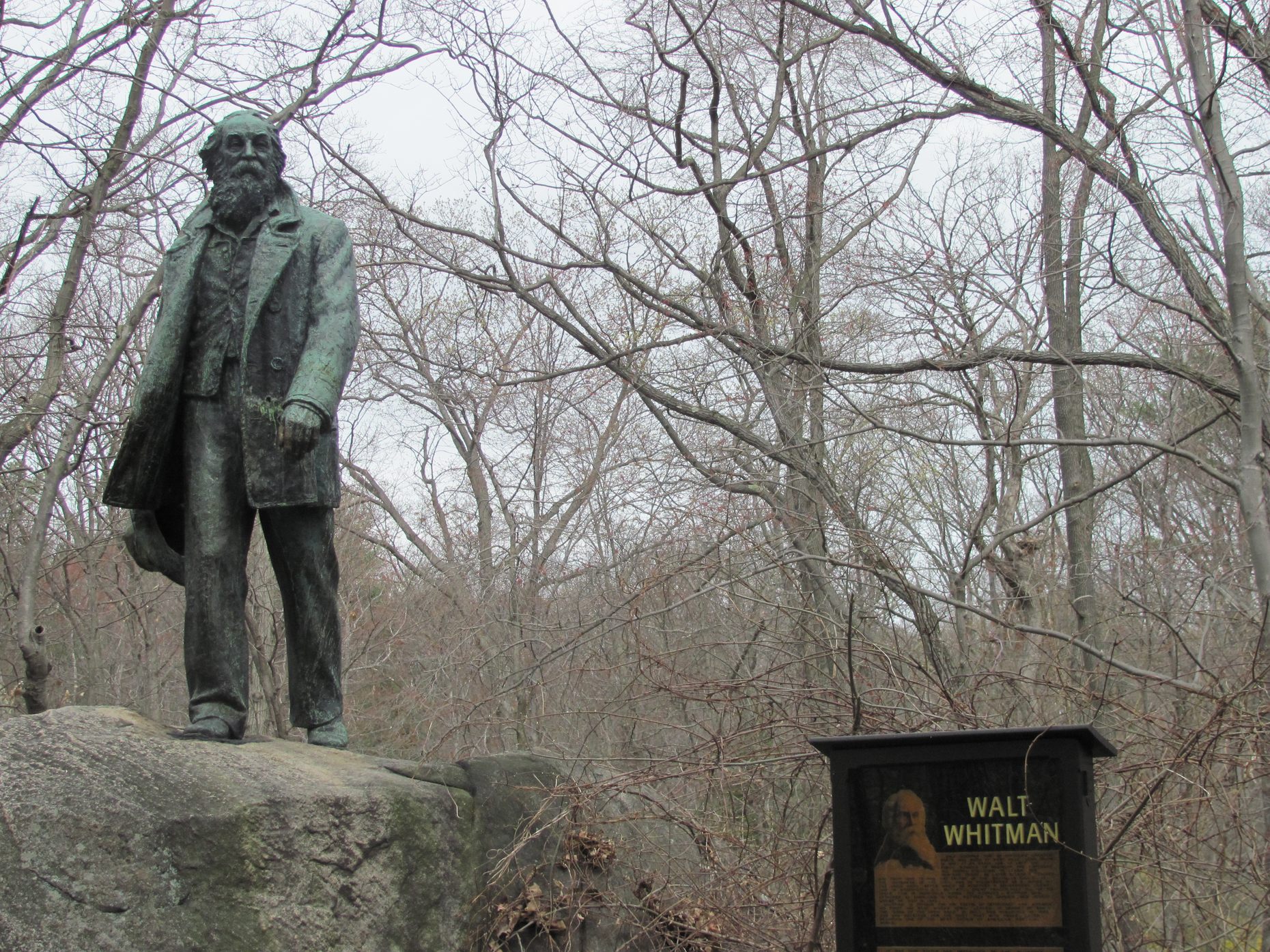 Dedication of Walt Whitman Statue WNYC New York Public Radio