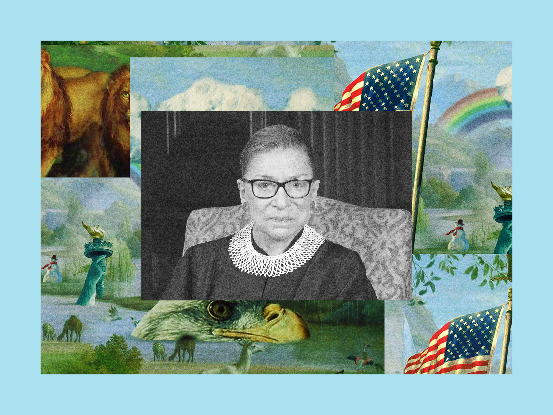 Feminist Art Print Set, Michelle Obama Art, Ruth Bader Ginsburg