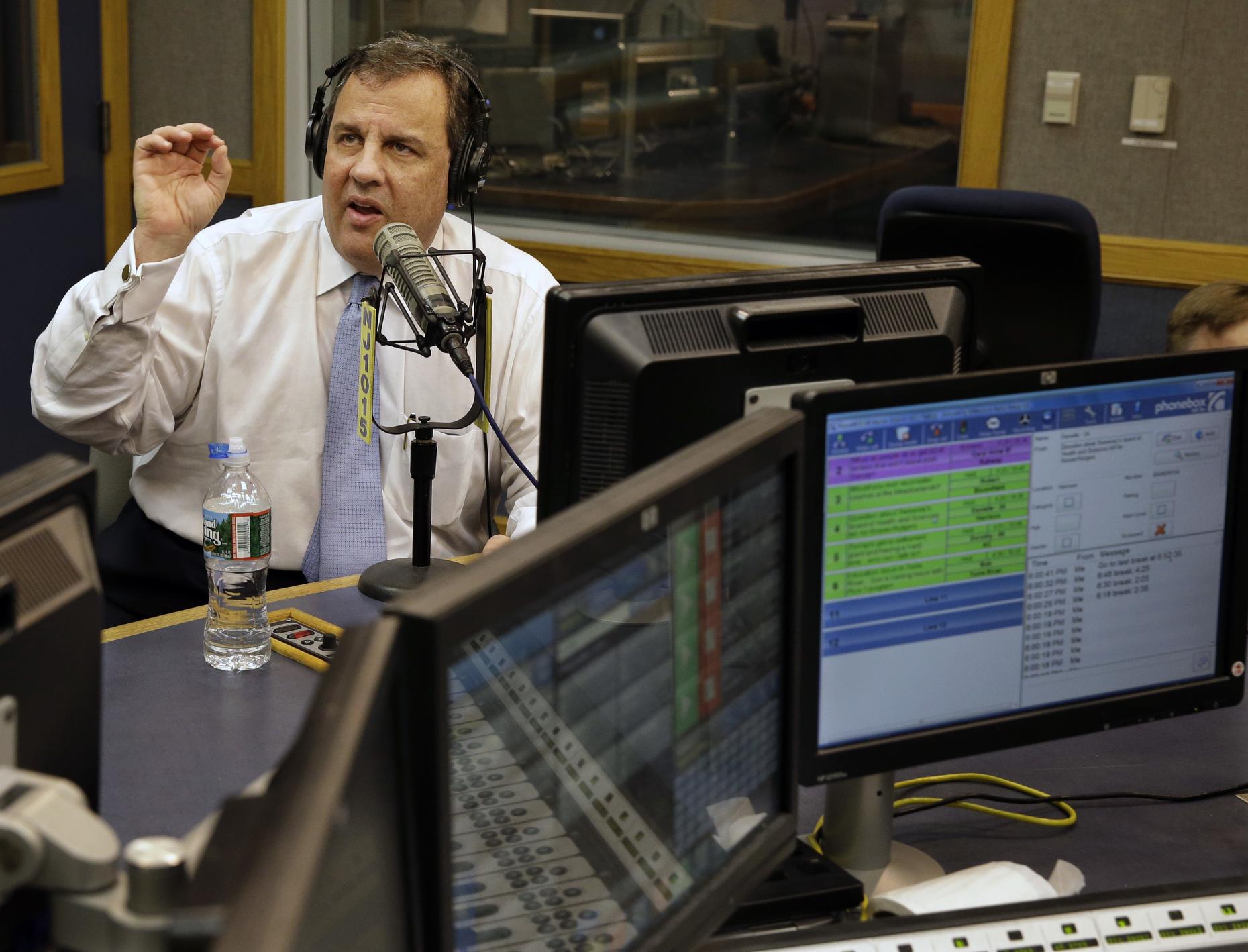 Gov. Chris Christie Auditions for New Gig Sports Radio Host WNYC