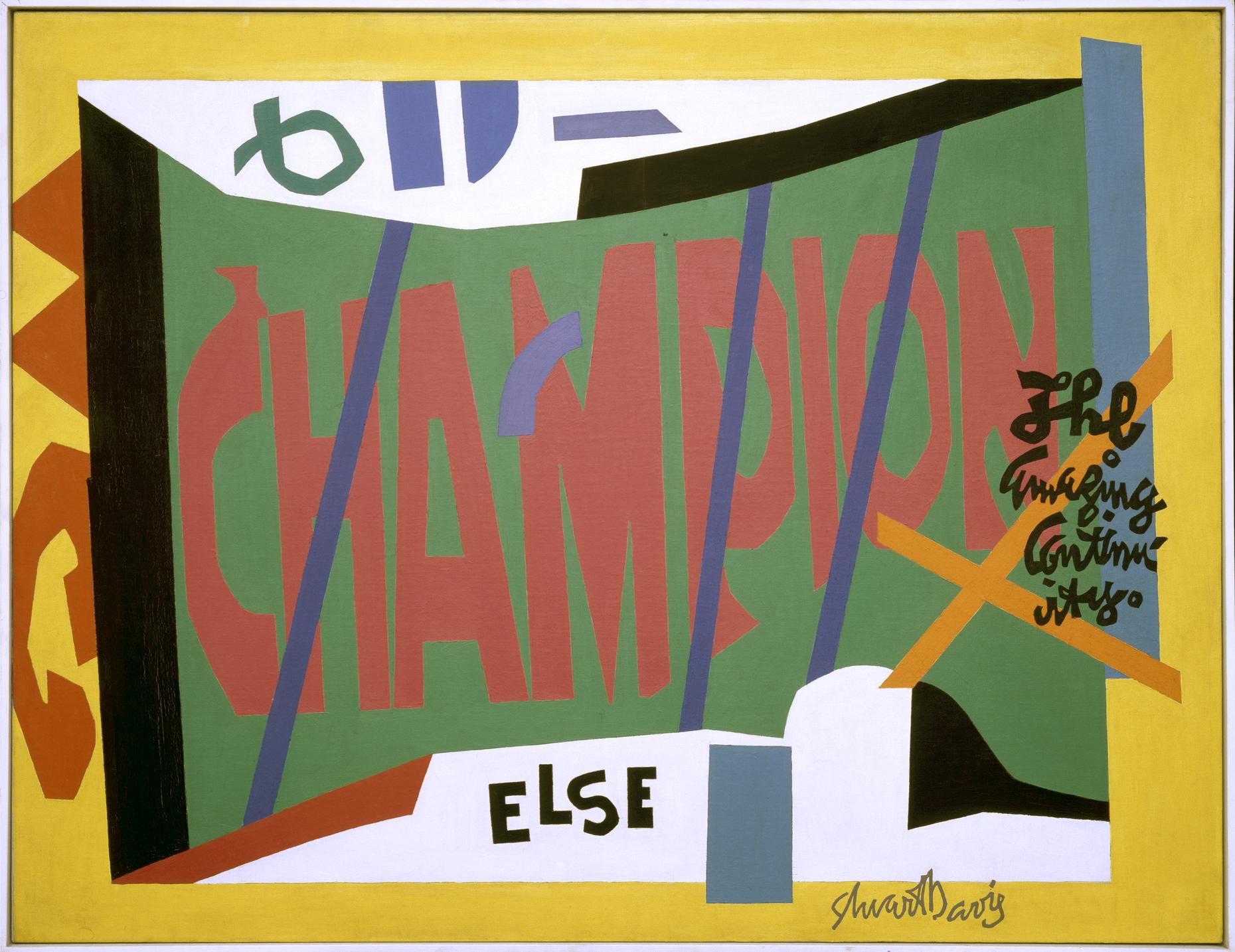 Review: Stuart Davis At The Whitney 