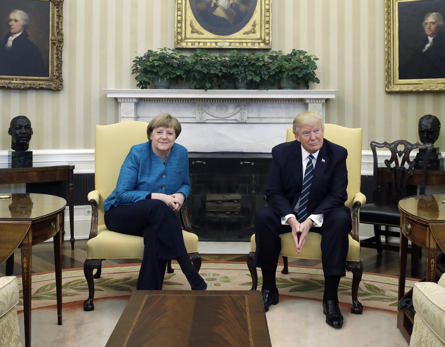 German Chancellor Angela Merkel Meets with President Trump | The Takeaway |  WNYC Studios