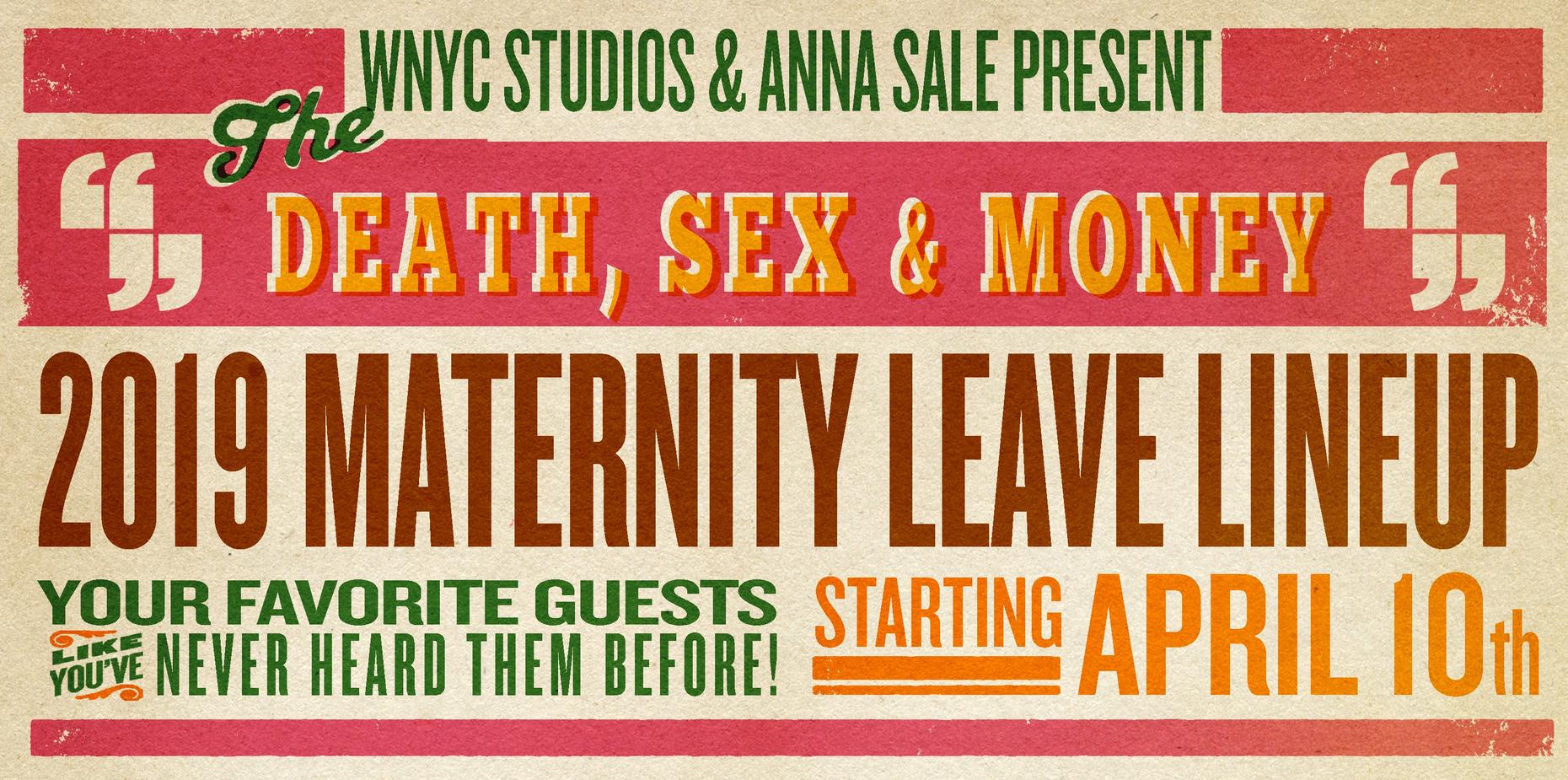 The 2019 Maternity Leave Lineup | Death, Sex & Money ...