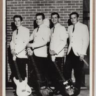 Bobby Fuller and the Fanatics in the Fuller family den, 1962