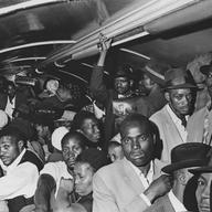 “All stand packed together on the floors and seats.”—House of Bondage, 1967