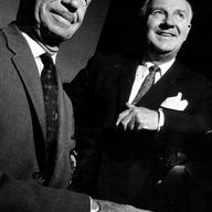 SEP 12 1961; Harry Woods (left) and Jimmy Rule; The moon came over the mountain.;