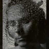 Emmet Gowin, Edith, 2004 (Rain Droplets in a Web). Goldtoned salt print on gelatin coated paper. Collection of Emmet and Edith Gowin.