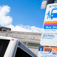 Newark Penn Station is a transportation hub for PATH trains from New York City, as well as NJ Transit from around the state. New Jersey, mass transit,