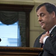 TRENTON, NJ - NJ Governor Chris Christie speaks to press on March 28, the day after an internal investigation exonerates him from involvement in 'bridgegate.'