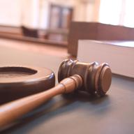 Courtroom gavel