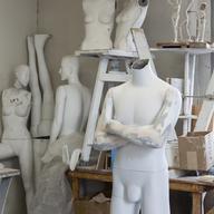 Mannequin Parts in Michael Evert’s Studio, 2014. Collection of Ralph Pucci