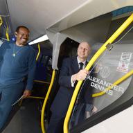 New York City Transit President Andy Byford who's made improving buses one of his top priorities.