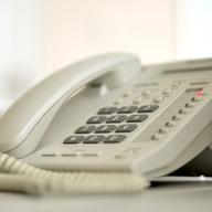 Office phone  Panasonic landline phone.