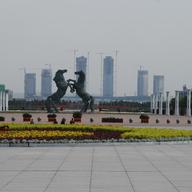 china, ghost town, city