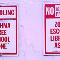 asthma free school zone, no idling