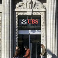 The logo of the Swiss bank UBS, pictured on Feb. 12, 2009 in Aarau, Switzerland. Switzerland's largest bank, UBS, has agreed to pay 780 million US Dollars and name some US clients to resolve fraud. 