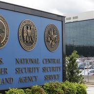 In this June 6, 2013 file photo, the sign outside the National Security Administration (NSA) campus in Fort Meade, Md. 