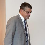 Glenn R. Simpson, co-founder of the research firm Fusion GPS, arrives for a scheduled appearance before a closed House Intelligence Committee hearing on Capitol Hill in Washington, Nov. 14, 2017.