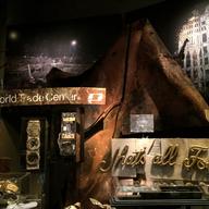 Artifacts from the original Twin Towers at the 9/11 Museum.