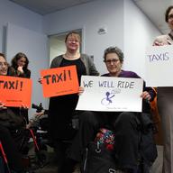 Advocates for wheelchair accessible taxis meeting with the Taxi and Limousine Commission, which announced it will make half the city's fleet of taxis wheelchair accessible by 2020.