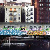 NYC subway graffiti