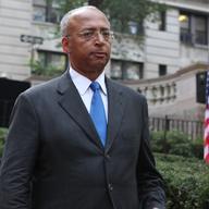 Mayoral candidate Bill Thompson on the morning after the primary election in which he came in second place.