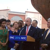 NYPD Commissioner Bill Bratton boosts Brooklyn for the 2016 Democratic National Convention. 