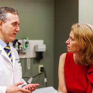 Dr. Jedd Wolchok and Mary Elizabeth Williams at the Cancer Research Institute