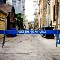 chicago police line
