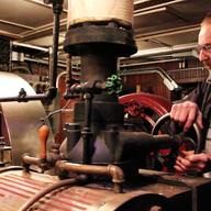 Conrad Milster, Pratt Institute's chief engineer, began the New Year's Eve steam whistle tradition around 50 years ago.