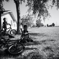 Nearly a hundred families live at the Arvin camp during the summer harvest