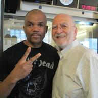 Darryl McDaniels of Run-DMC with Leonard Lopate