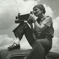 Dorothea Lange, 1937, as seen in “American Masters – Dorothea Lange: Grab a Hunk of Lightning.”