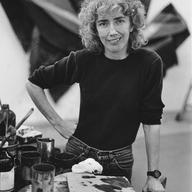 Artist Elizabeth Murray, subject of Kristi Zea’s EVERYBODY KNOWS…ELIZABETH MURRAY. (Reprinted with permission from Courtesy of Taskovski Films.)