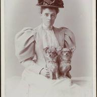 Photograph of writer Edith Wharton, taken by E. F. Cooper, at Newport, Rhode Island. Cabinet photograph. 