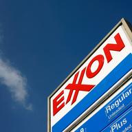 An Exxon gas station advertises its gas prices on February 1, 2008 in Burbank, California. 