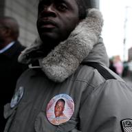 Francelot Graham, father of Ramarley Graham, the 18-year old shot by police in February 2012.