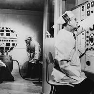 The Telstar Communications Satellite is Tested In The Laboratory Of Bell Telephones, circa 1962. Telstar Was Launched On Board A Thor-Delta rocket from Cape Canaveral, July 10th 1962. (Photo by Keysto