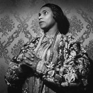 Marian Anderson (1902-1993), American opera singer. France, circa 1955.