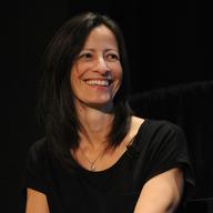 Deborah Treisman moderating The New Yorker Festival 2014 on October 10, 2014 in New York City